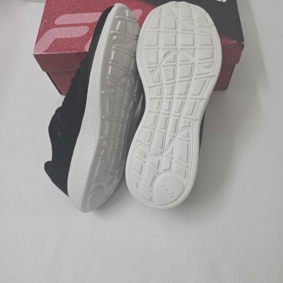 Fila Women's Layers Running Shoe Black, Black, White 9.5 US EUR 41 New In Box - Picture 7 of 12